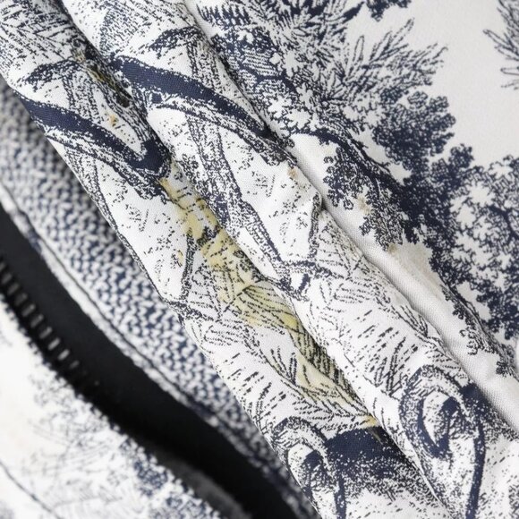 Dior Small backpack Backpack Daypack M6108SNTJ Toile de Jouy Black / white - Picture 7 of 15